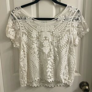 Express short sleeve shirt, size small